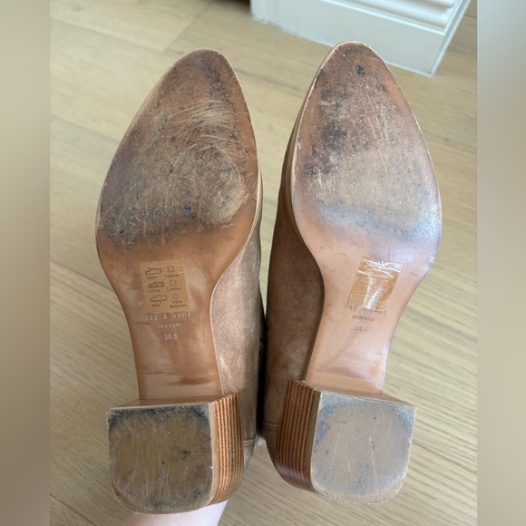 Rag & Bone Camel Suede Rover Ankle Boots – Size EU 38.5 (US 8.5) - Picture 5 of 9